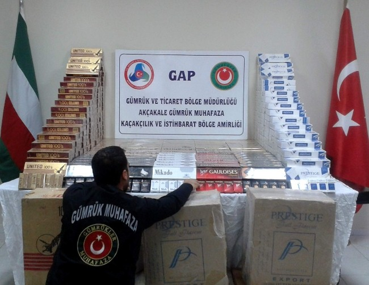 Gümrükte Kaçak Sigara Operasyonu: 6 Gözaltı