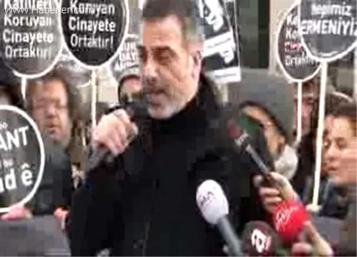 "Hrant\'ın Arkadaşları"Ndan Adliye Önünde Eylem