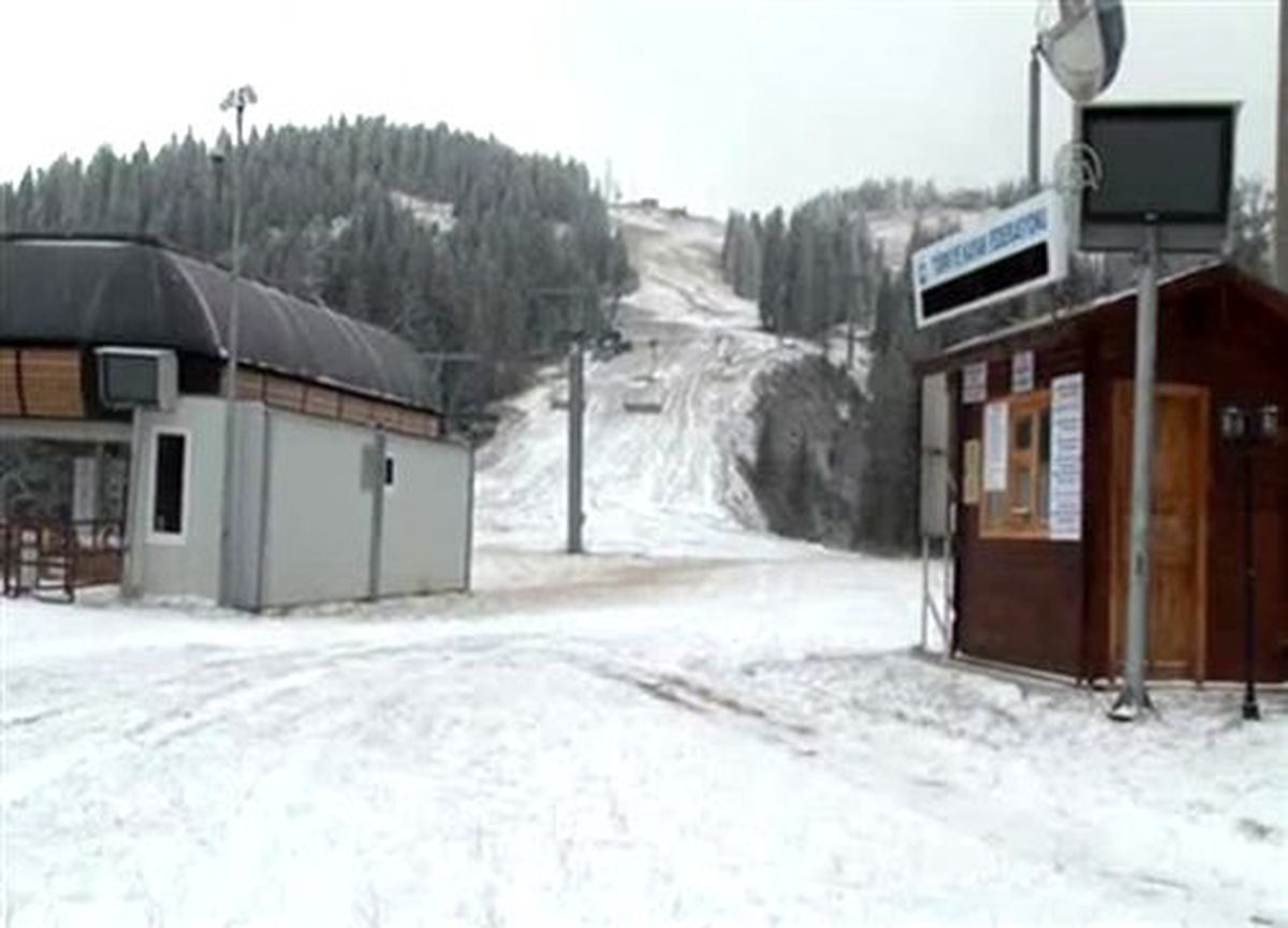Ilgaz\'da kar yağışı