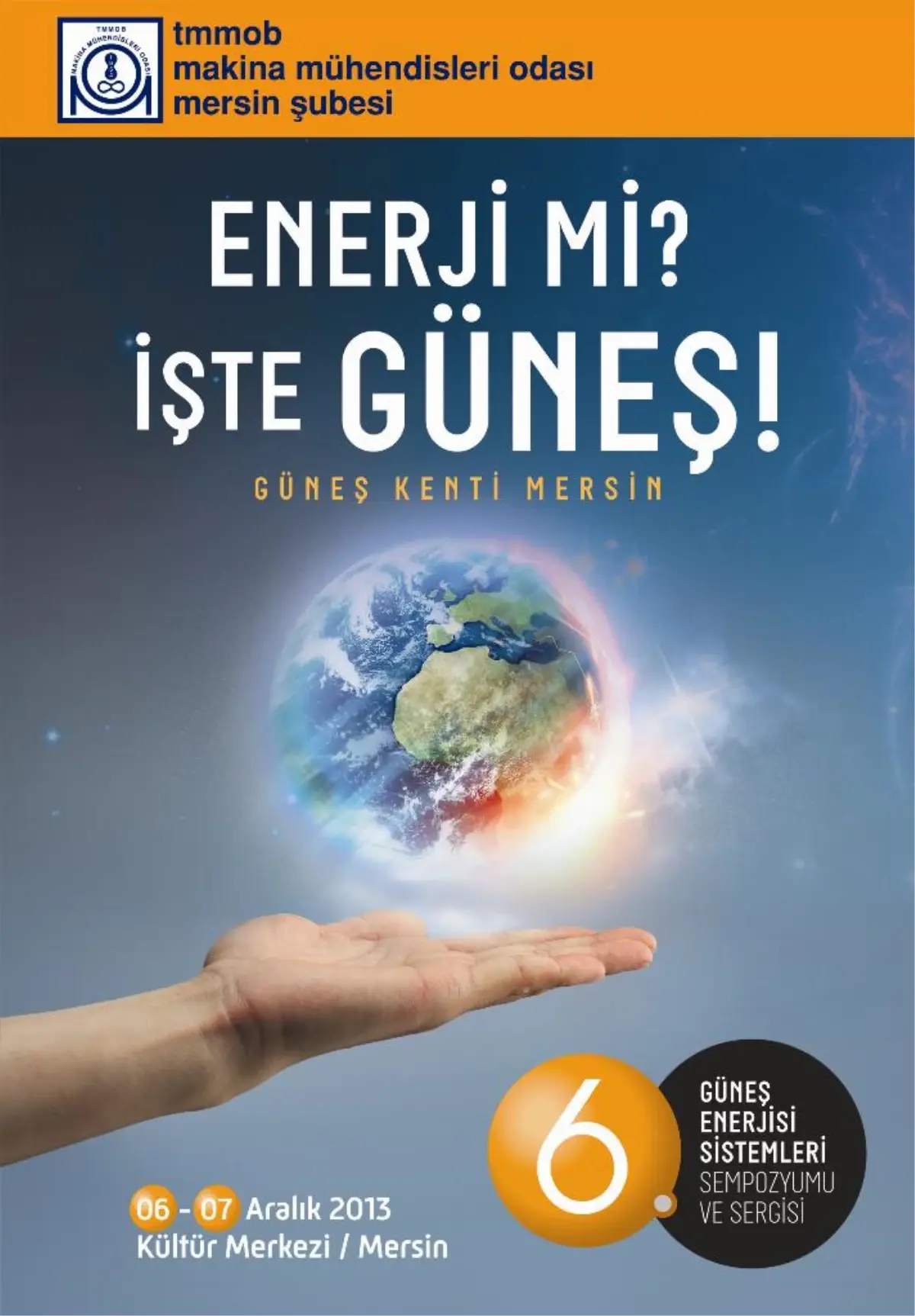 Mersin\'de Güneş Enerjisi Sistemleri Sempozyumu Düzenlenecek