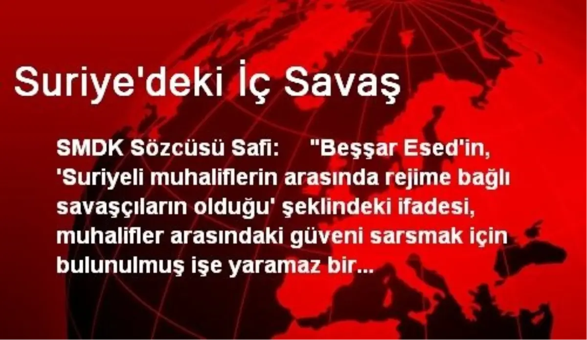 Suriye'deki İç Savaş
