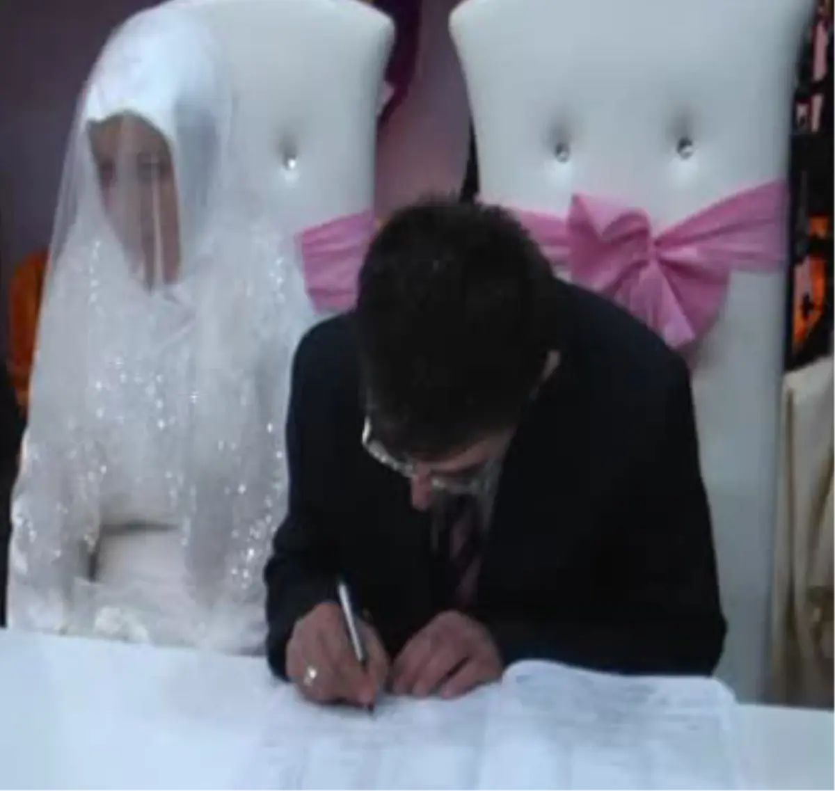 Sivas'ta Görme Engelli Çift Evlendi