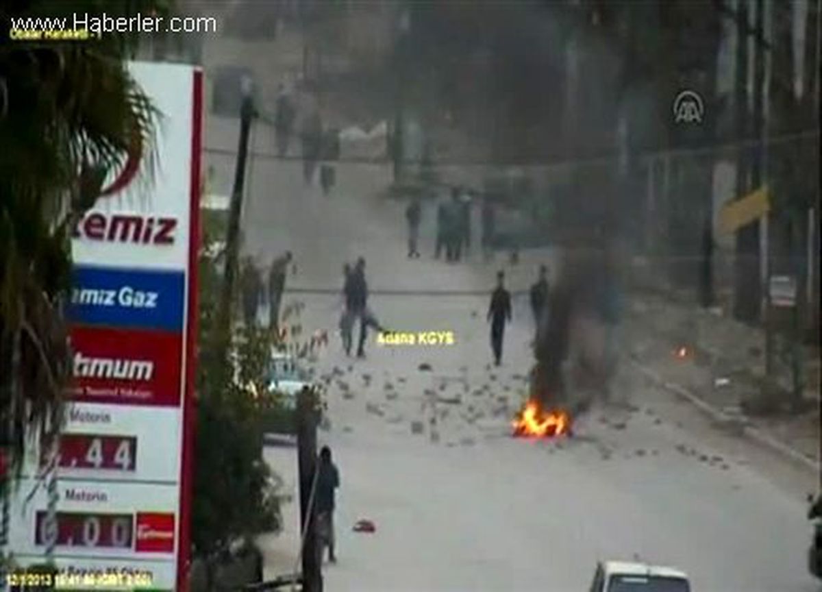 Yol açma dayanışması MOBESE\'de
