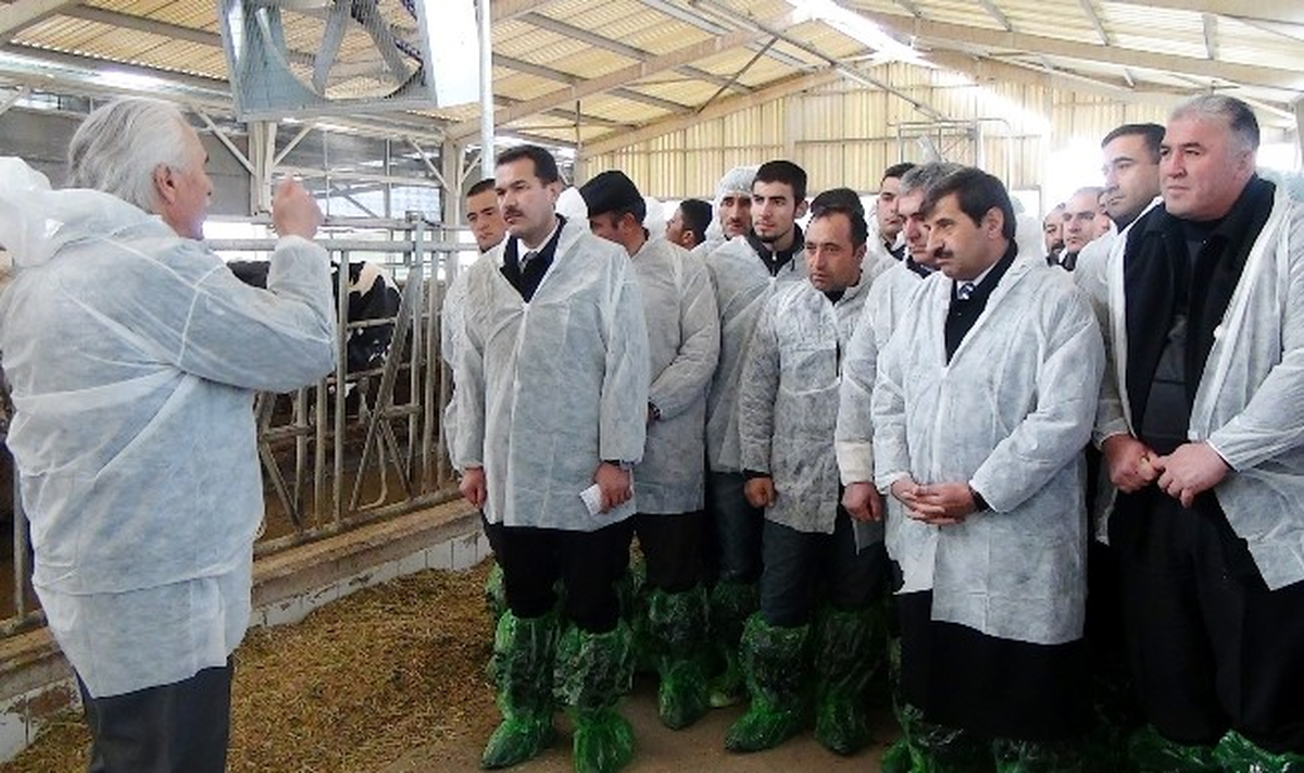 Aksaray\'da Üreticilere Uygulamalı Süt Eğitimi