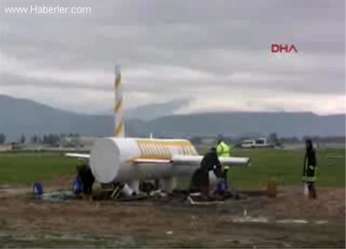 Bodrum Havalimanı\'nda Uçak Kazası Tatbikatı