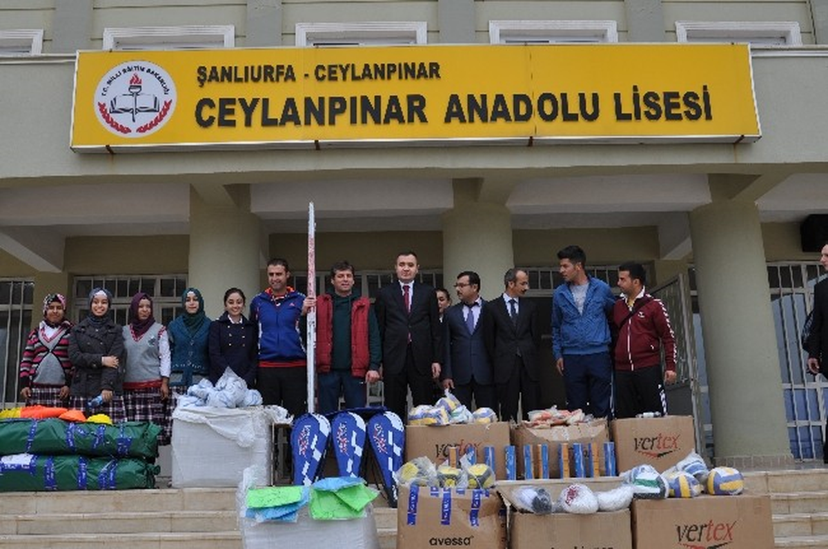 Ceylanpınar Kaymakamlığı\'ndan Sporcuya Yardım