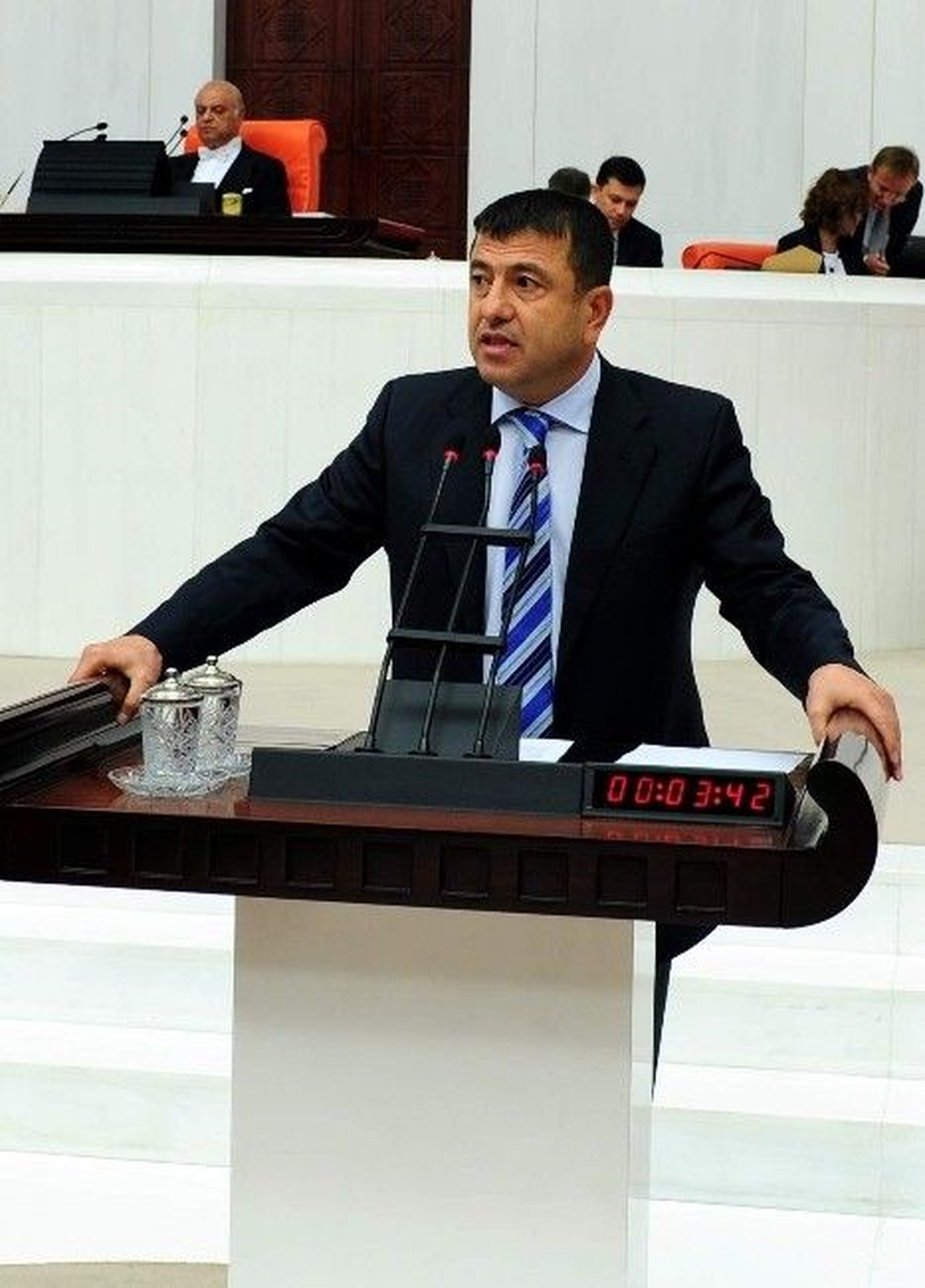 Chp\'li Ağbaba Madencilerin Sorunlarını Bakan Çelik\'e Sordu