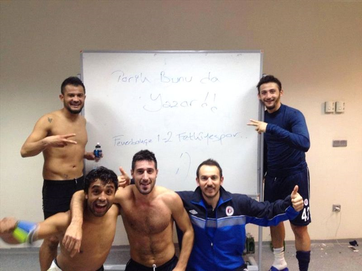 Fethiyespor Soyunma Odasından Mesaj Var