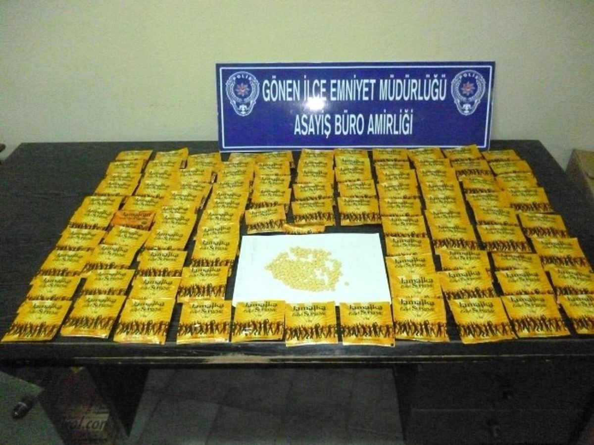 Gönen\'de Uyuşturucu Operasyonu