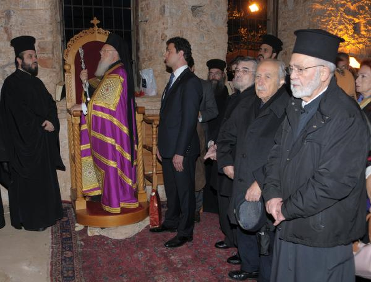 Fener Rum Patriği Bartholomeos Alanya\'da Ayin Yönetti