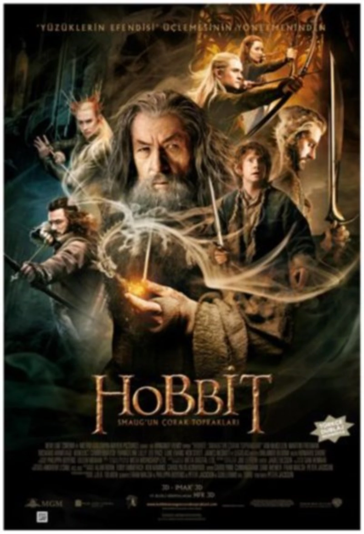 "Hobbit: Smaug\'un Çorak Toprakları" 13 Aralık\'ta Sinemalarda