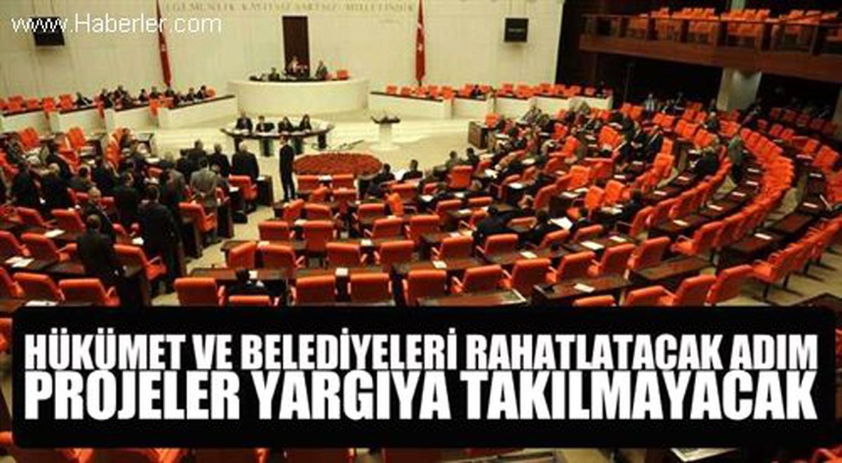 Hükümeti ve Belediyeleri Rahatlatacak Adım, Projeler Durmayacak