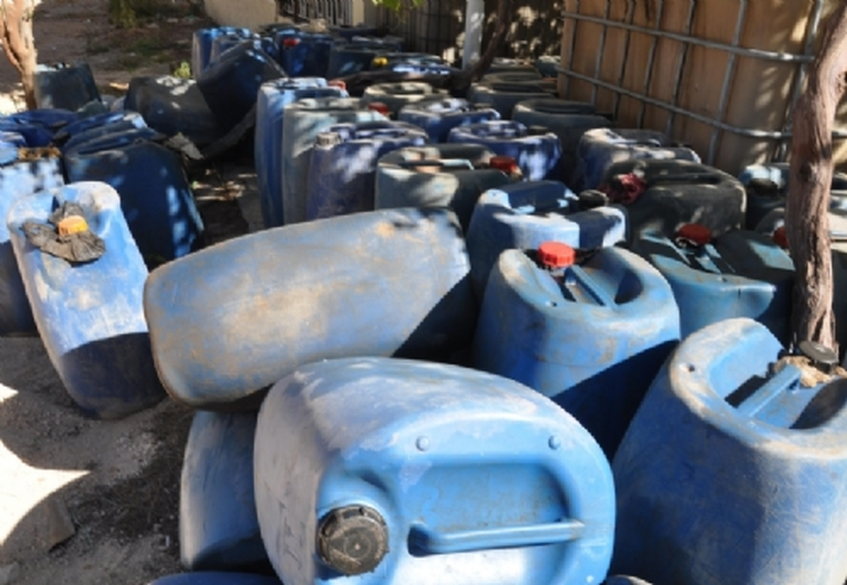 Iğdır\'da 15 Ton Kaçak Mazot Ele Geçirildi