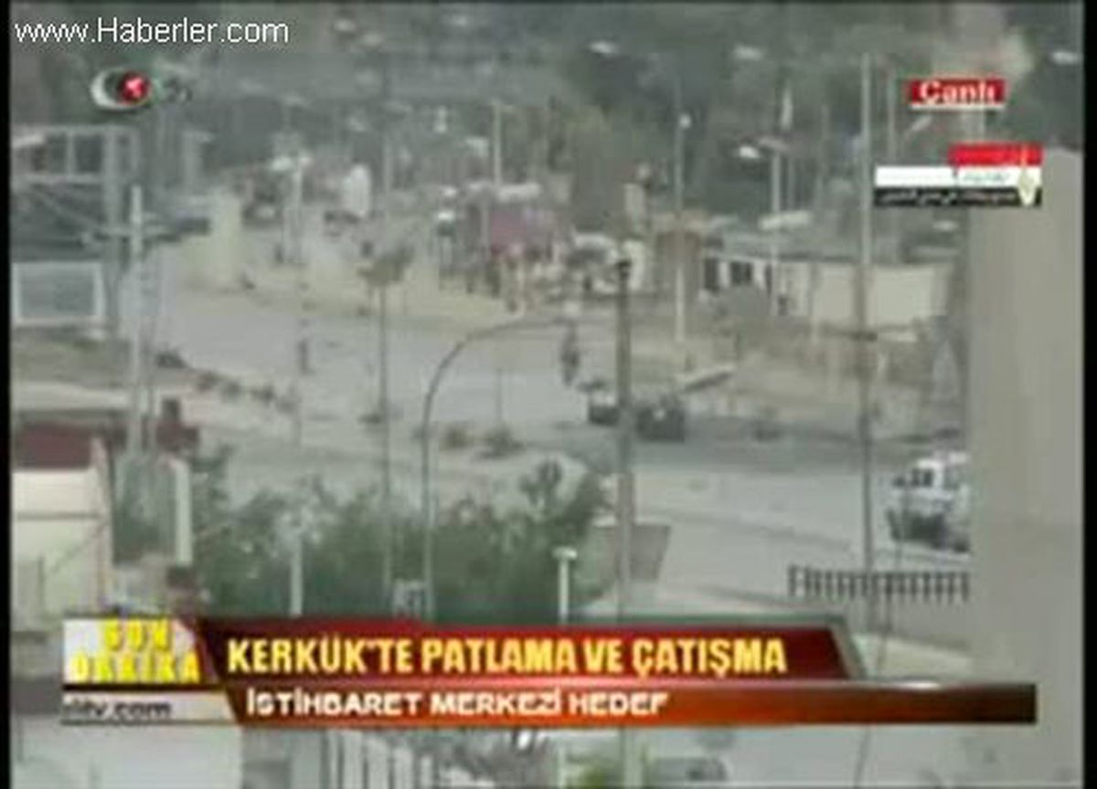 Kerkük\'te İstihbarat Binasına Saldırı