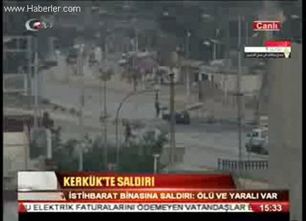 Kerkük\'te İstihbarat Binasına Saldırı