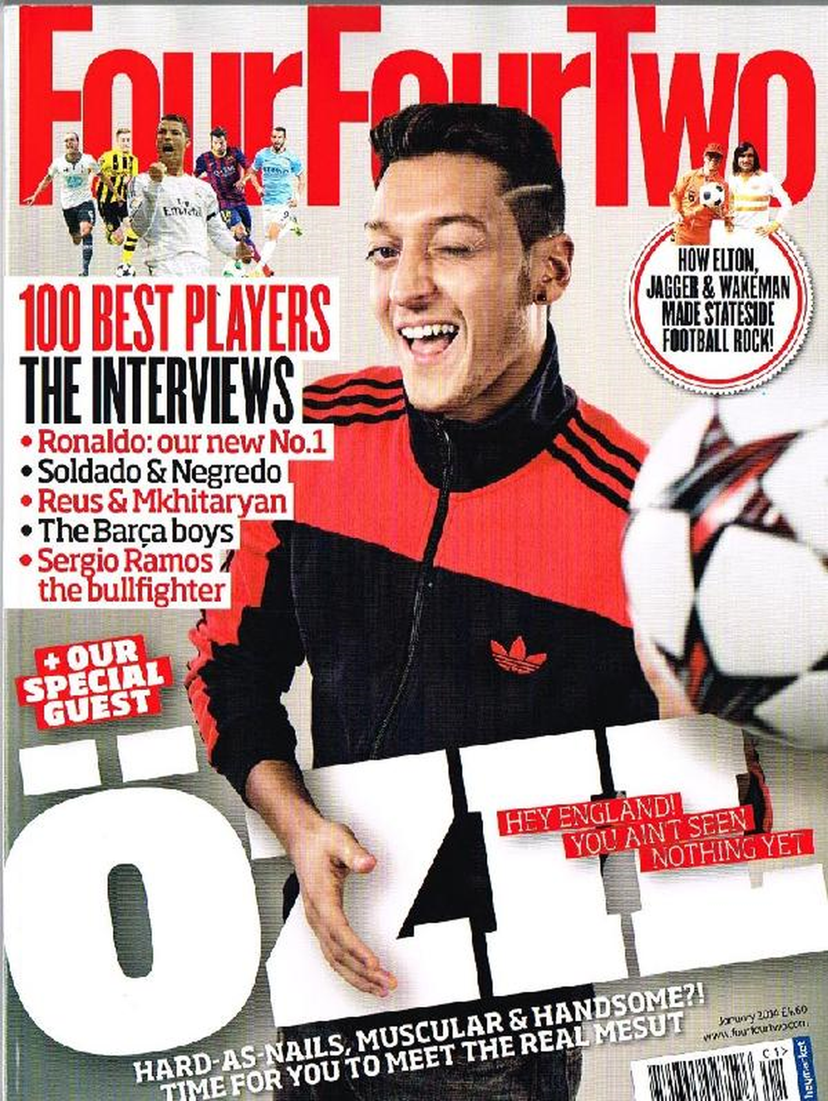 Mesut Özil, Fourfour Two Dergisine Kapak Oldu
