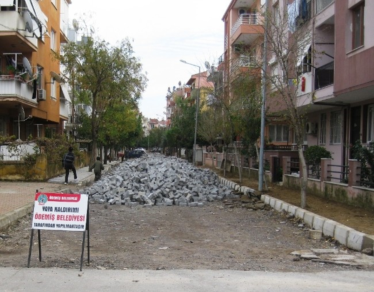 Ödemiş Belediyesinden Altyapı Hamlesi