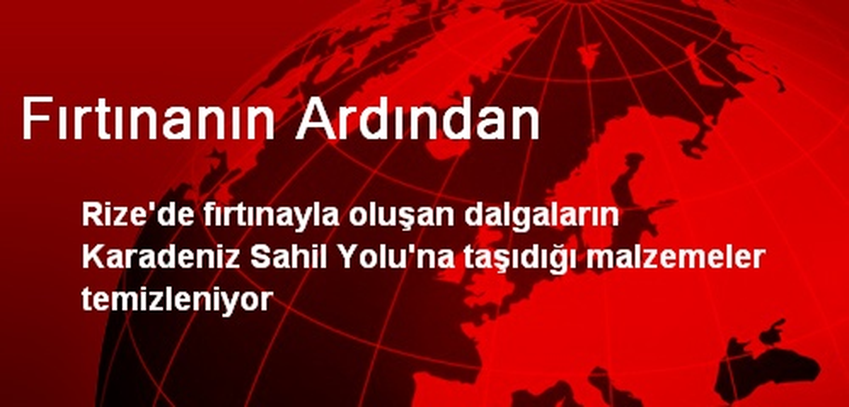 Fırtınanın Ardından