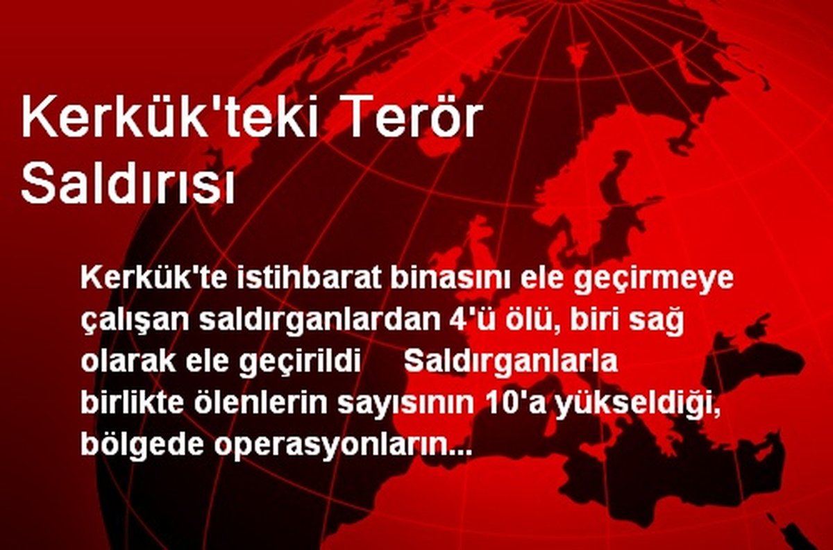Kerkük\'teki Terör Saldırısı