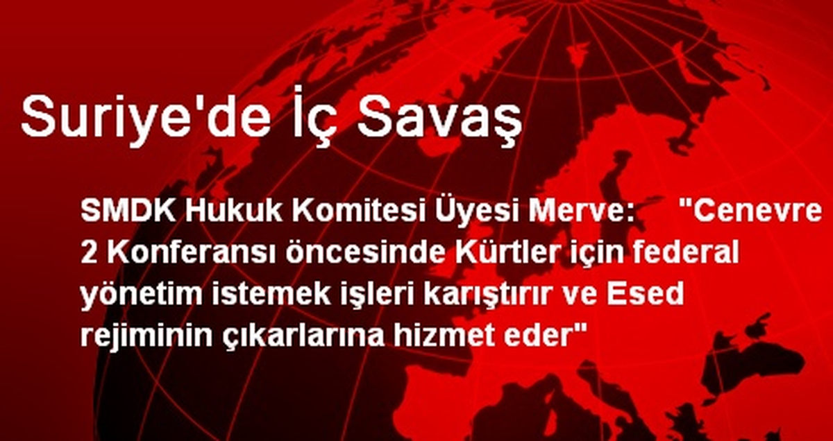 Suriye\'de İç Savaş