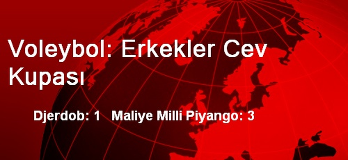 Voleybol: Erkekler Cev Kupası