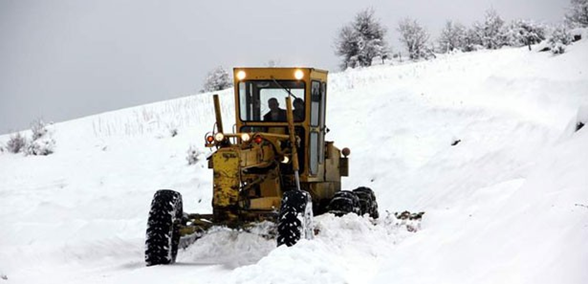 Rize\'de Kar Nedeniyle 73 Köy Yolu Ulaşıma Kapandı