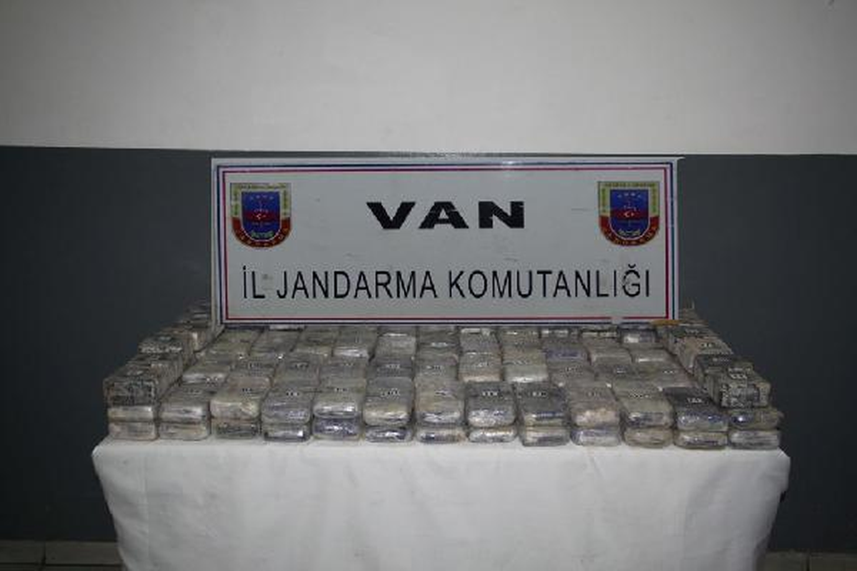 Van\'da 62 Kilo Eroin Ele Geçirildi