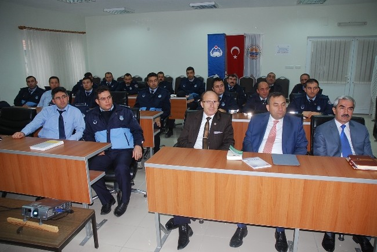 Zabıtaya Hizmet İçi Seminer