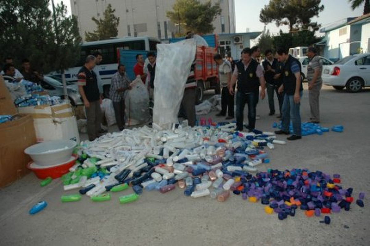 Adana\'da Sahte Deterjan ve Şampuan Operasyonu