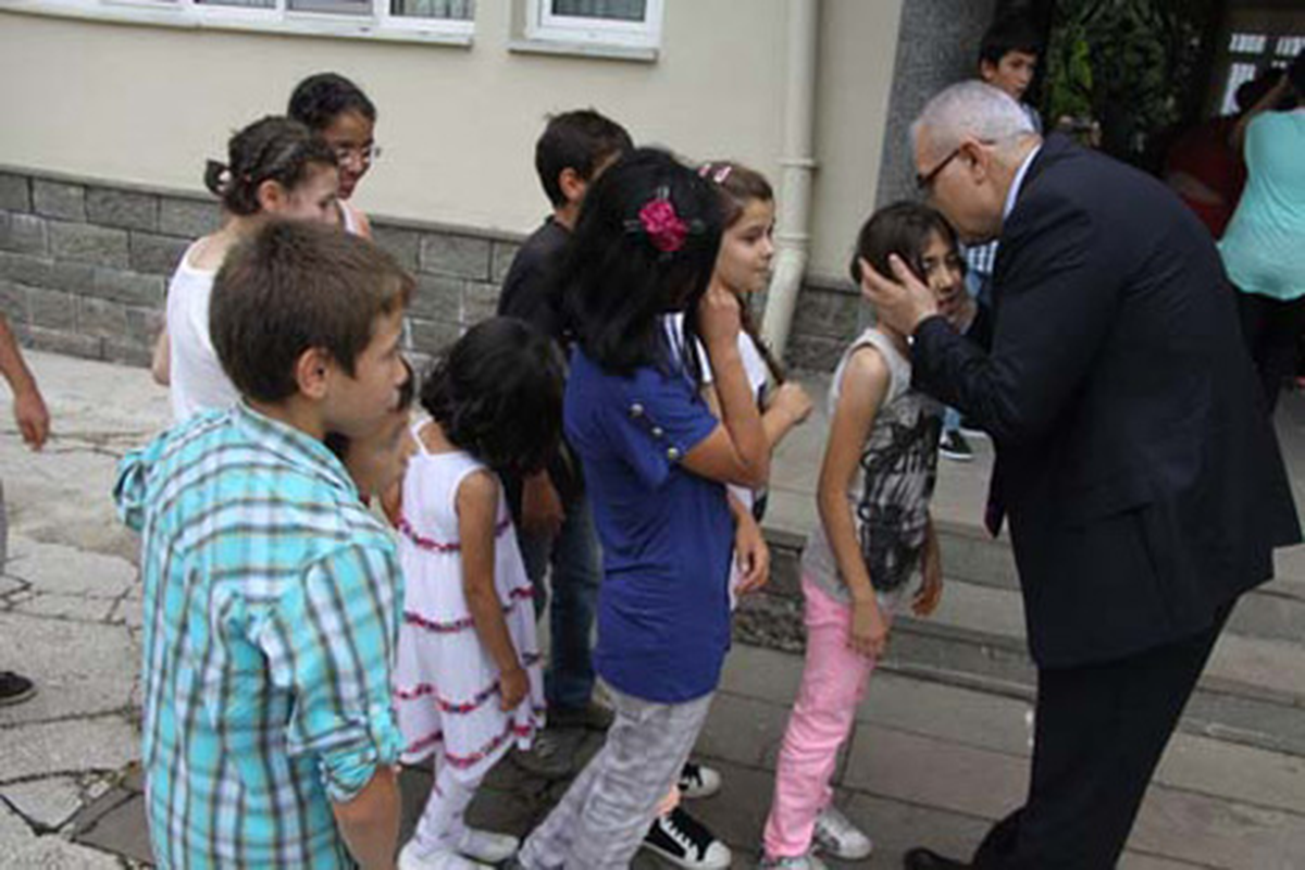 Başkan Çakır\'ın Minik Misafirleri