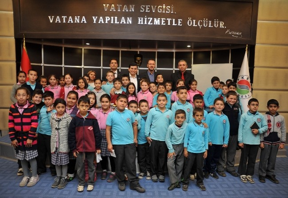 Başkan Tütüncü\'den İlkokul Öğrencilerine Ders