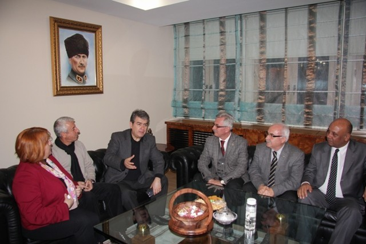 CHP\'li Batum\'dan Başkan Çağlayan\'a Ziyaret