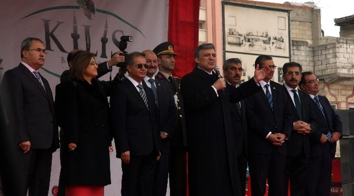 Cumhurbaşkanı Gül Kilis\'te Halka Seslendi