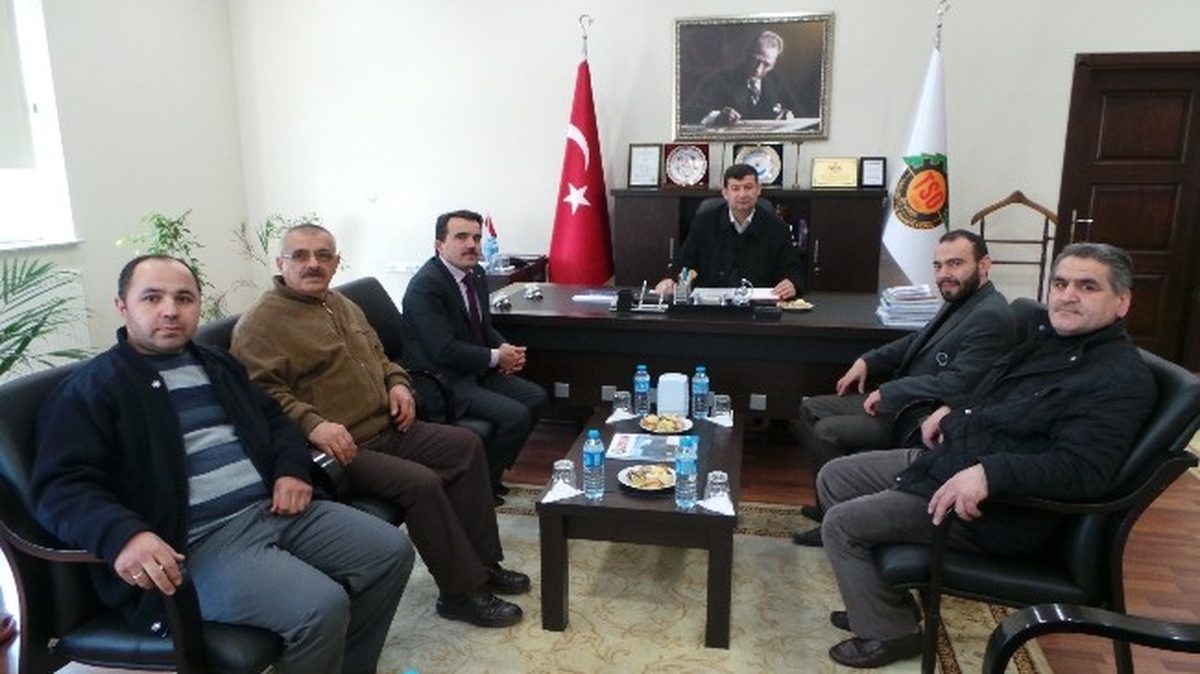 Devrek Tso Başkanı Bükrü\'ye Sp\'den Nezaket Ziyareti