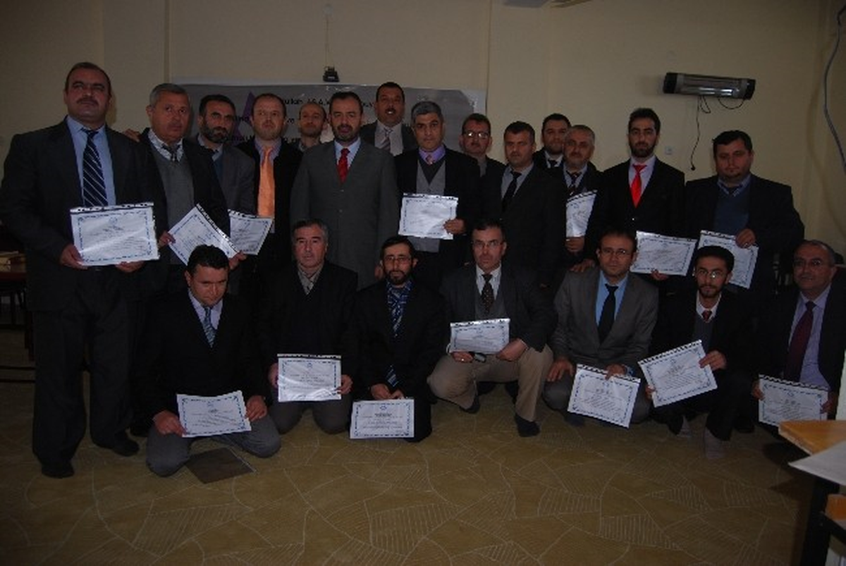 Din Görevlilerine Hizmet İçi Kuranı Kerim Eğitim Semineri Verildi