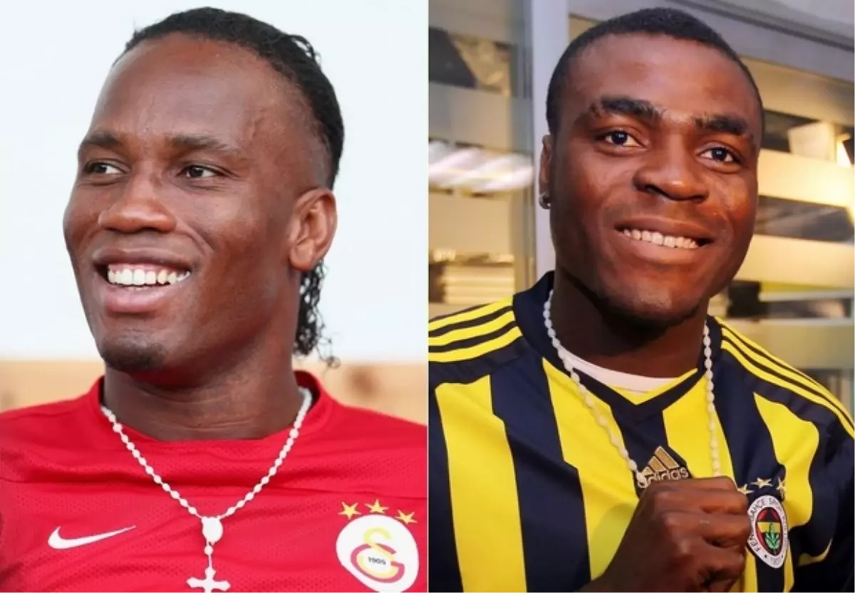 Fenerbahçeli Emenıke ve Galatasaraylı Drogba Rakip Oldu