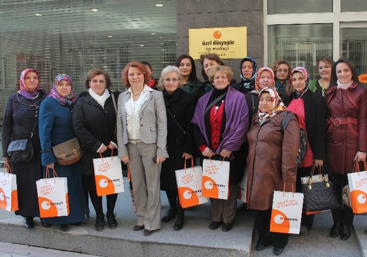 Dünyagöz, Samsunlu Kadınları Ağırladı