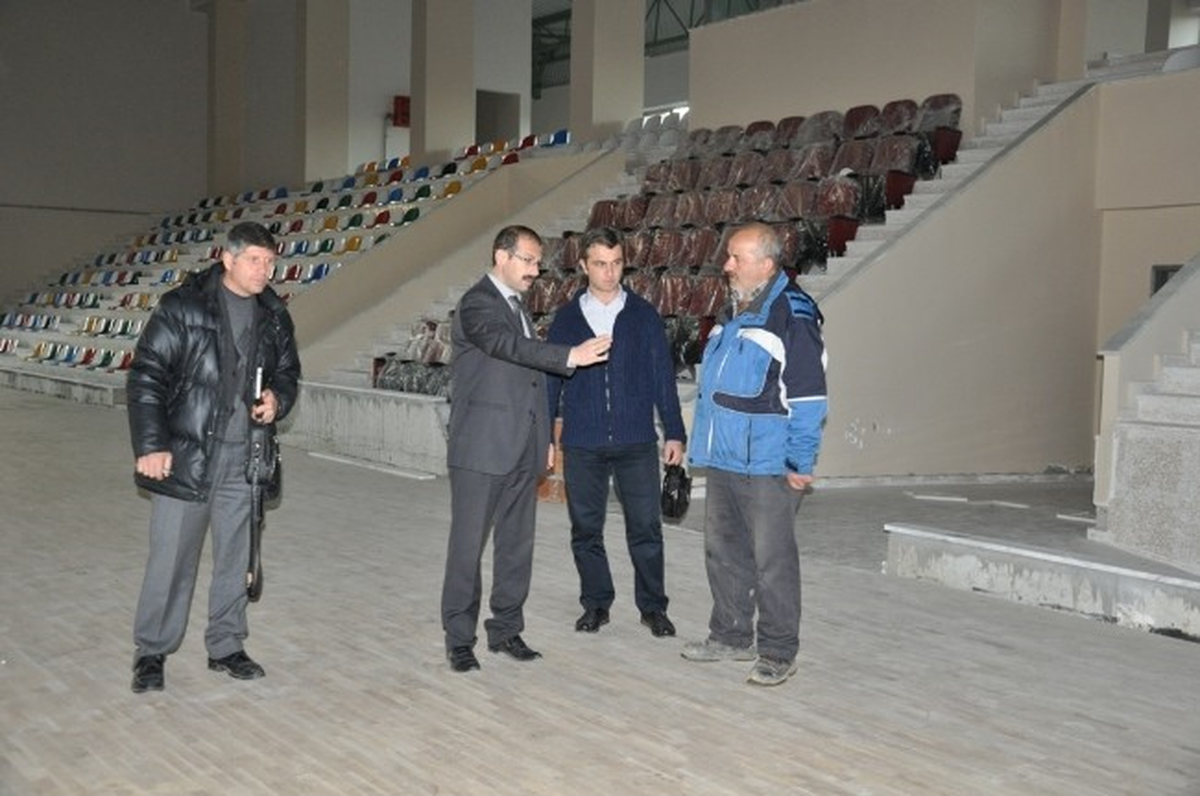 Gençlik Spor İl Müdürü Dereci Tesisleri İnceledi