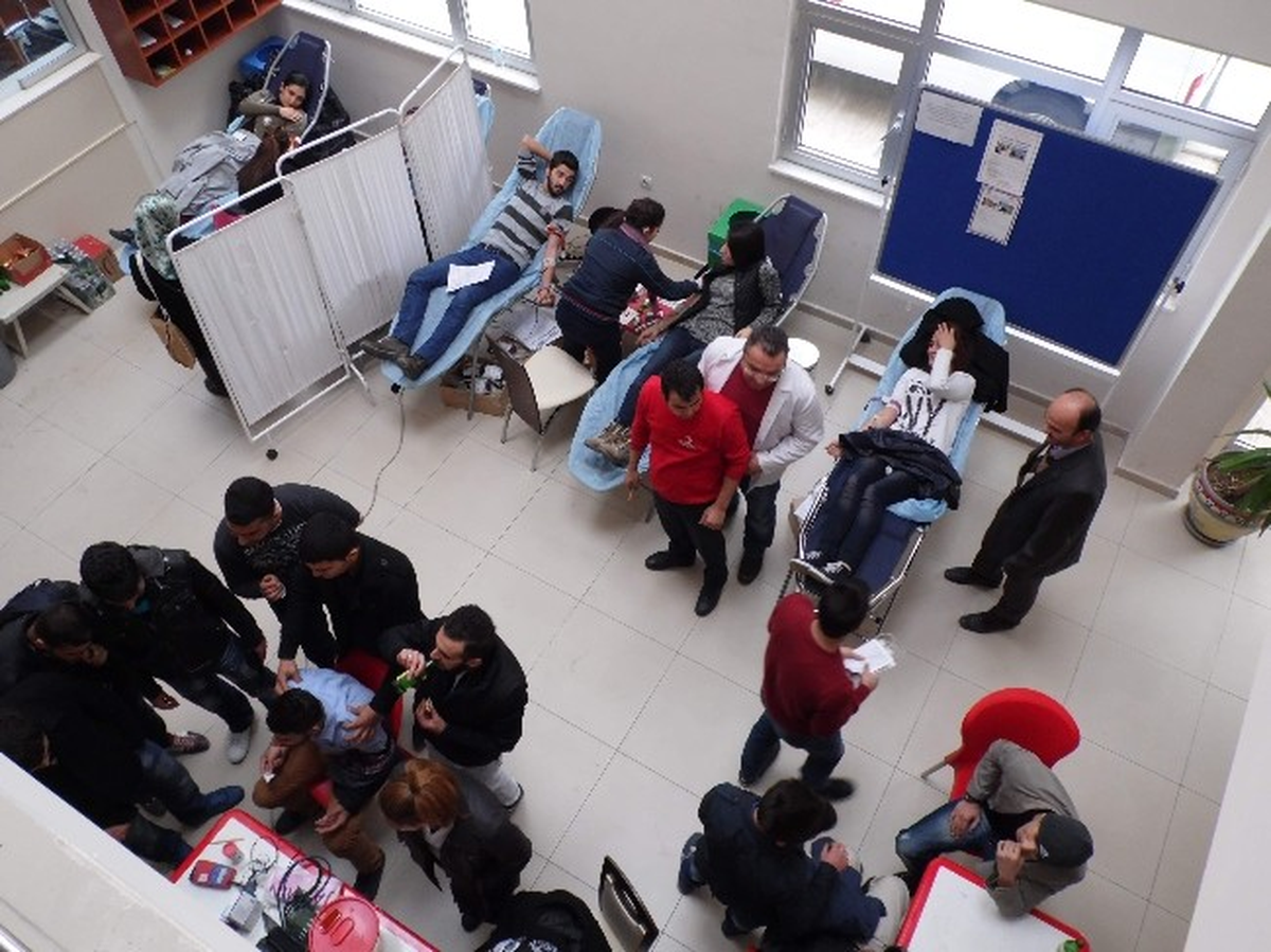 Gölbaşı Myo\'da Kan Bağışı