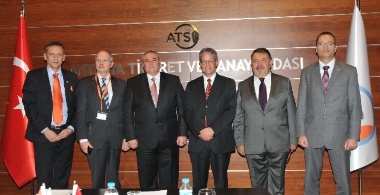 Hollanda Büyükelçisi Keller, ATSO\'yu Ziyaret Etti