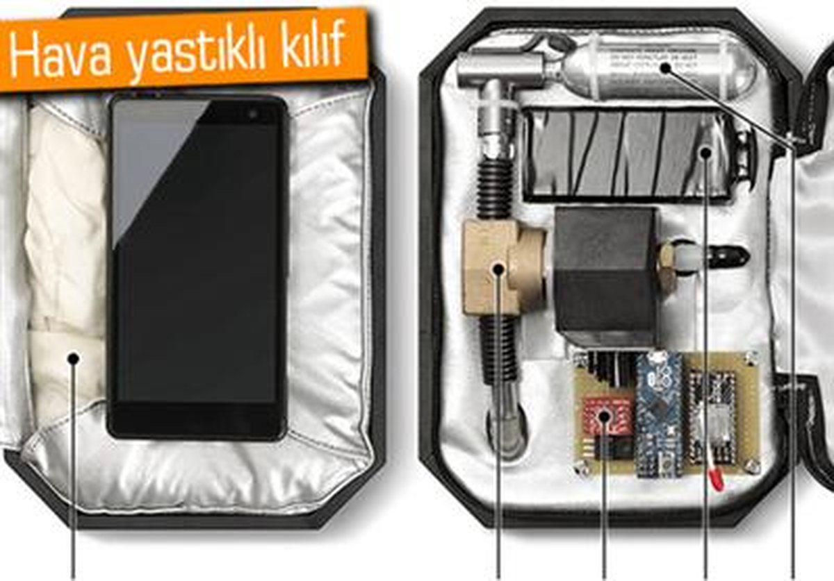 Honda, Hava Yastığını Telefon Aksesuarı Haline Getirdi