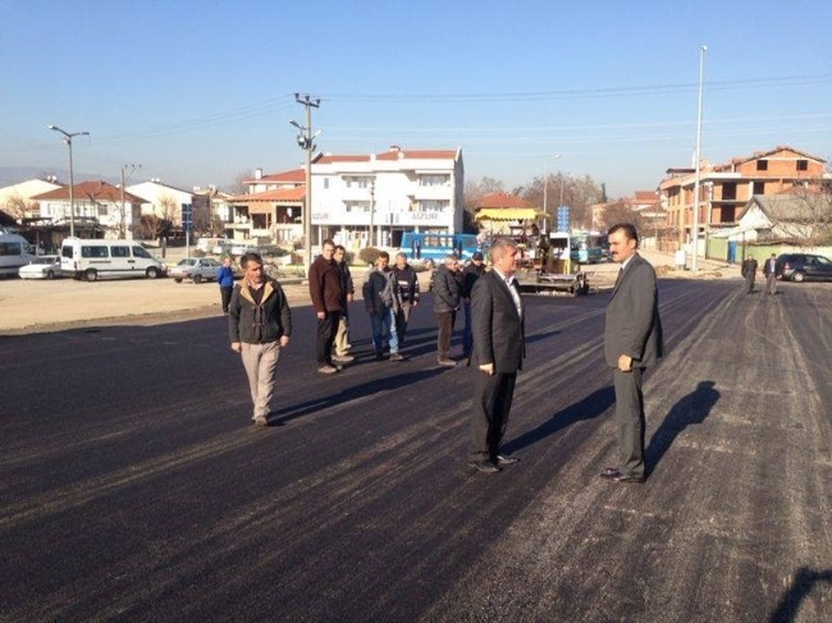 İlk Köprünün Asfaltı Yapıldı Başkan Bayram Yerinde İnceledi