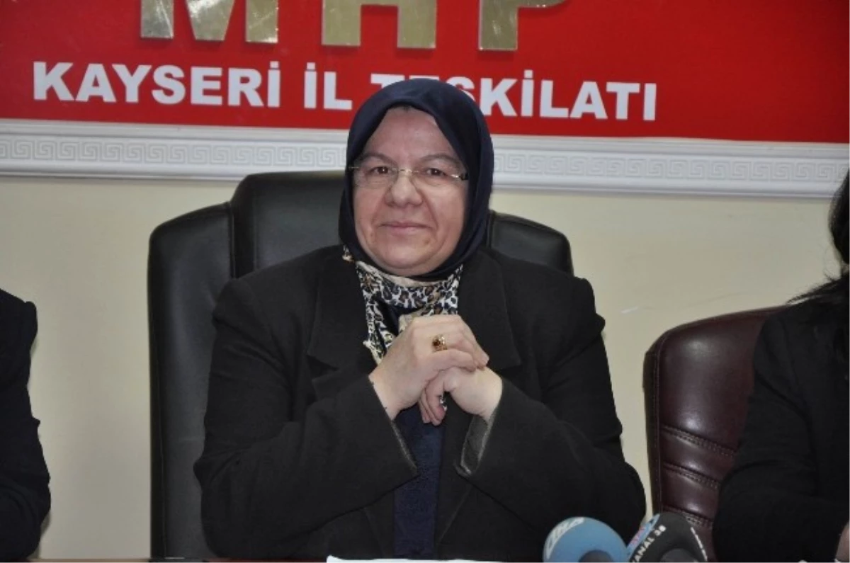 MHP Kayseri Kadın Kolları Başkanı Sevim Koçyiğit Açıklaması