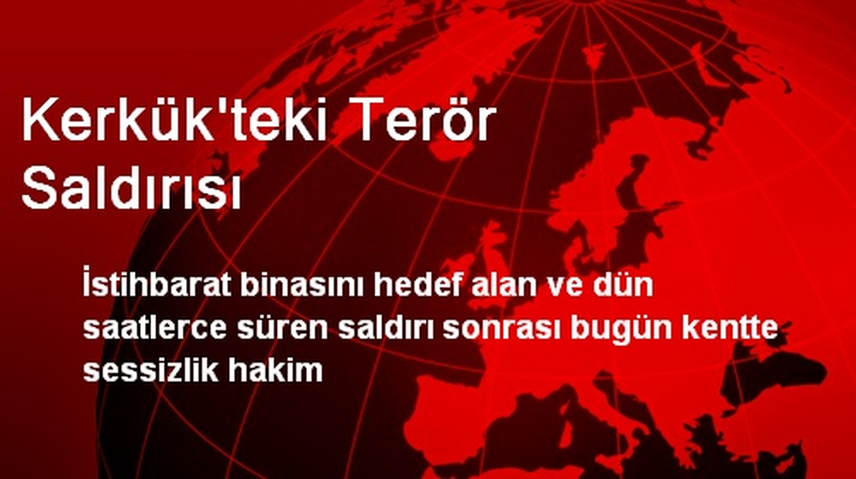Kerkük\'teki Terör Saldırısı