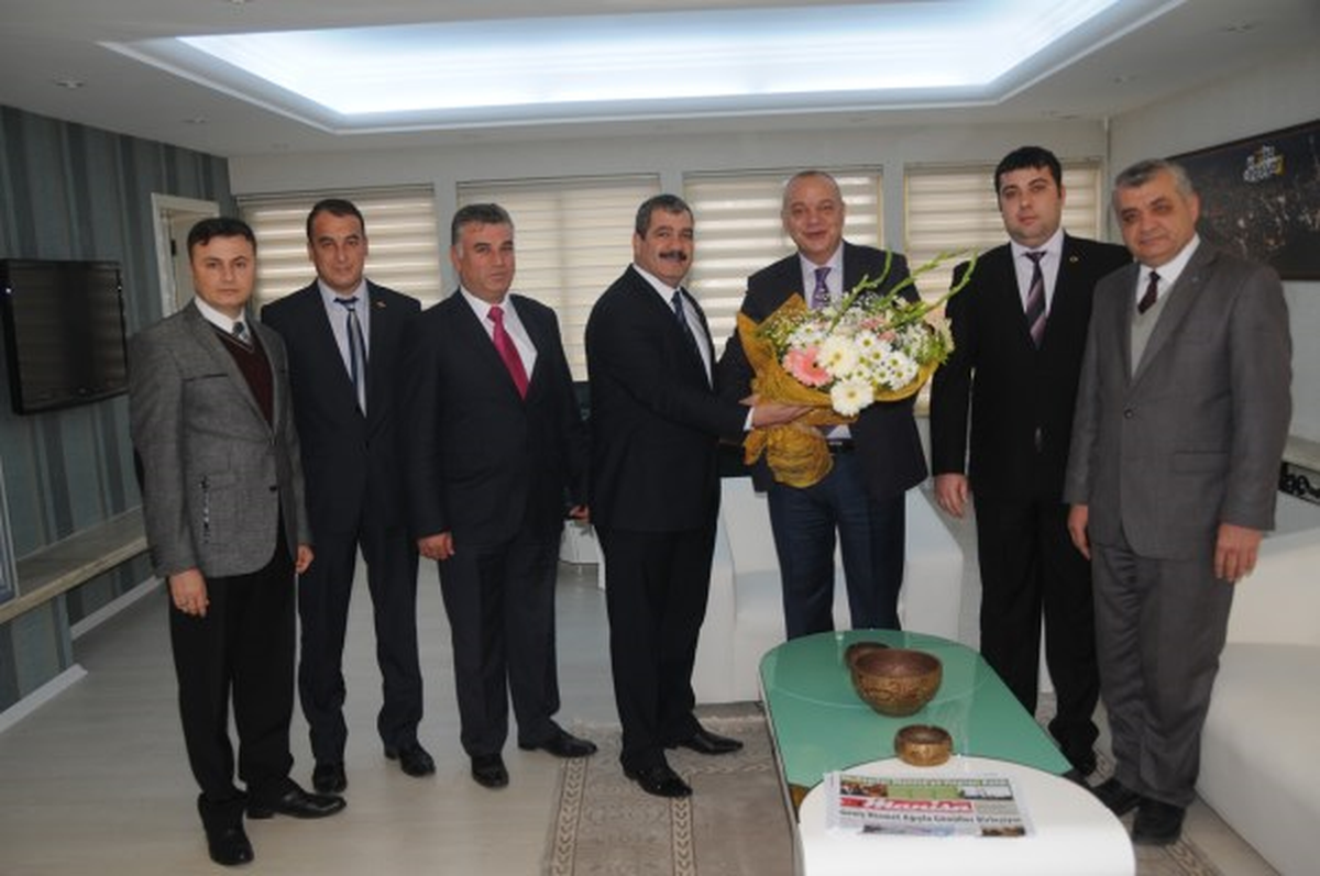 Türk Yerel Hizmet Sen\'den Başkan Ergün\'e Ziyaret