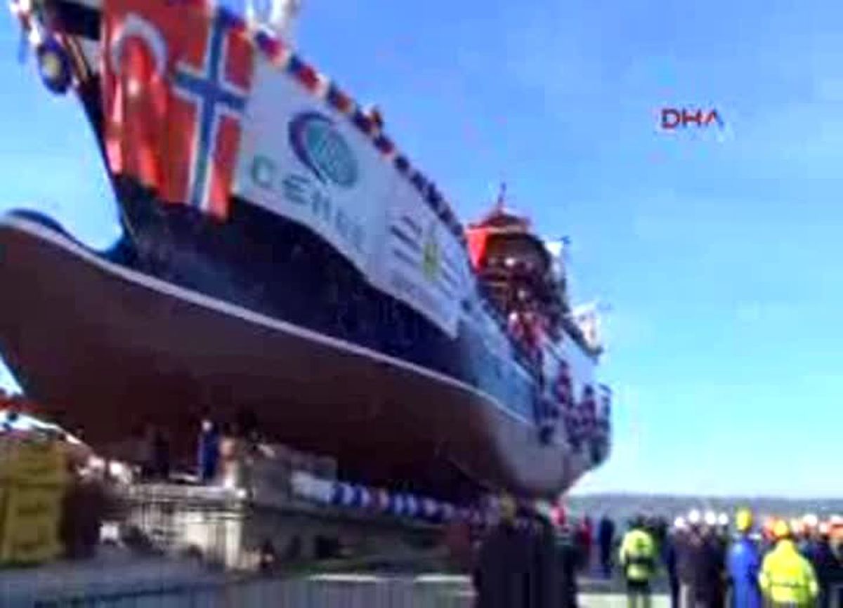 Yalova\'da Norveç İçin Balık Avlama Gemisi Yapıldı