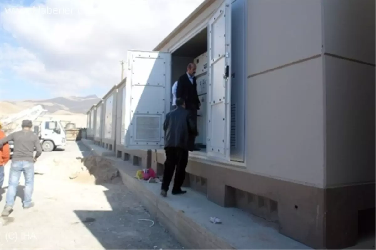 Yüksekova\'ya \'Kompanzasyon\' Sistemi Kuruldu