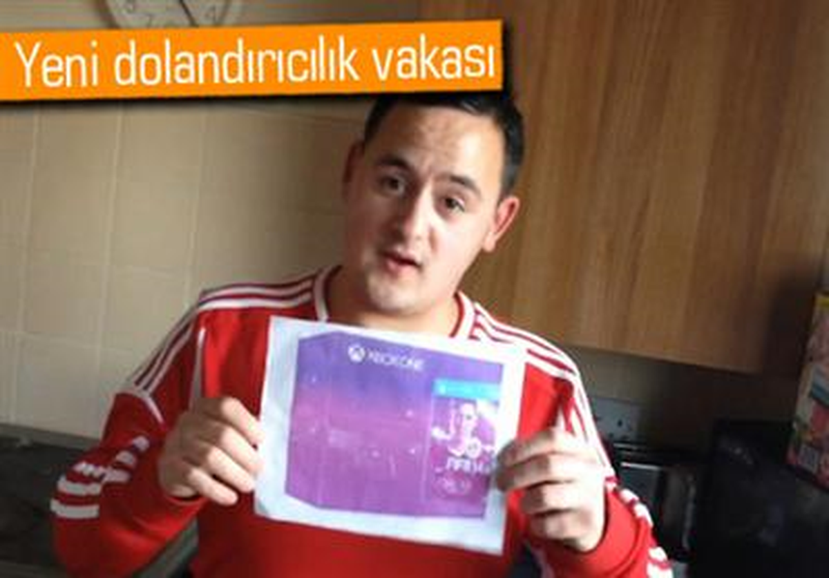 450 £\'ya Xbox One\'ın Kağıdını Satın Alan Adam