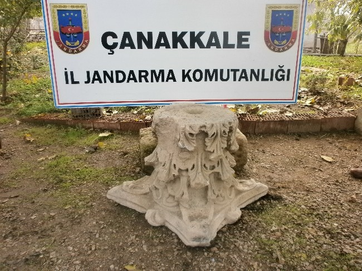 Çanakkale\'de Tarihi Eser Operasyonu
