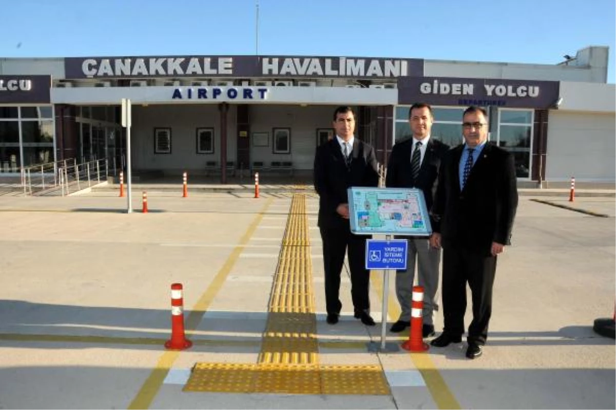 Çanakkale Havalimanı Uluslararası Standartlara Kavuşuyor